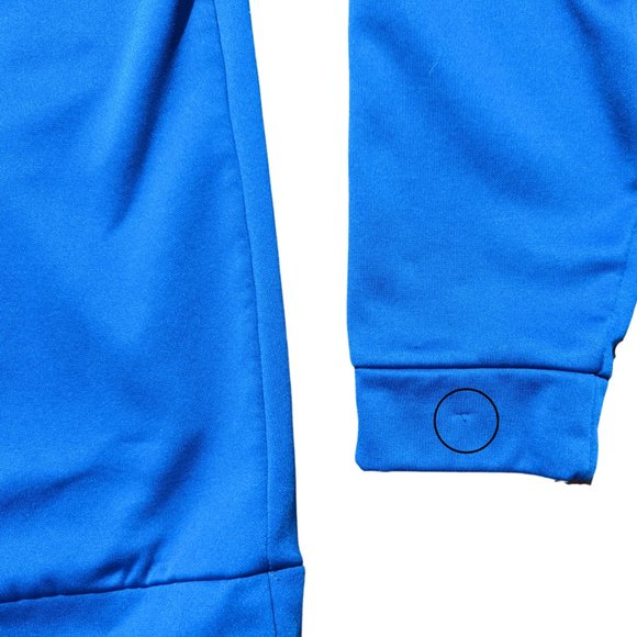 Nike Men's Medium Royal Blue & Black Dri-Fit Pullover Hoodie - Picture 9 of 11